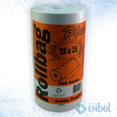 BOBINA PICOTADA PLUS 25X35 ROLL BAG C/ 700