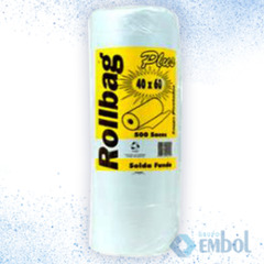 BOBINA PICOTADA PLUS 40X60 ROLL BAG C/ 500
