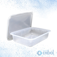EMBALAGEM PP GALVANOTEK G303 RETANGULAR 400ML C/100
