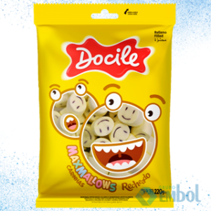 MARSHMALLOW DOCILE RECHEADO CARINHAS C/ 220G