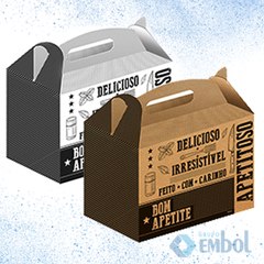 CAIXA KIT LANCHE FESTCOLOR C/50