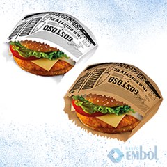 SACO DE PAPEL PARA HAMBURGUER FESTCOLOR C/50