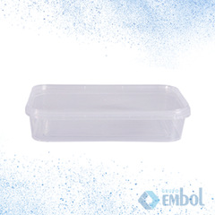 KIT POTE PP PRAFESTA C/ LACRE RETANGULAR 350ML C/10