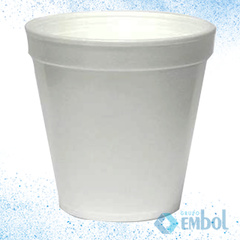 POTE DE ISOPOR 480ML ALTO TOTALPLAST C/20