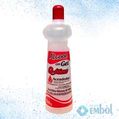 ÁLCOOL GEL ACENDEDOR 80º Q-ÓTIMO OFFICER C/500G