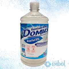 ÁLCOOL GEL ANTISSÉPTICO 70% DOMUS C/1KG