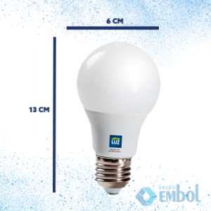 LÂMPADA LED BULBO A 15W ULTRA LUZ BIVOLT UND