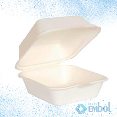 HAMBURGUEIRA BIODEGRADÁVEL FIBRAFORM BF02 C/50