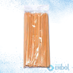 ESPETO PARA CHURRASCO BAMBU 18CM C/50 UNDS