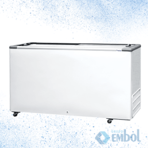 FREEZER HORIZONTAL FRICON HCED-503L DUPLA AÇÃO VIDRO 127V