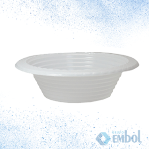 PRATO PLÁSTICO PET ZETTA FUNDO 12CM CRISTAL C/10