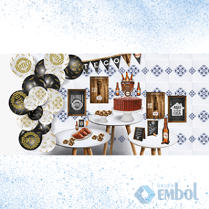 KIT FESTA BOTECO FESTCOLOR COM 7 PEÇAS