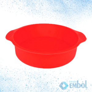 FORMA PARA BOLO DE SILICONE REDONDA 22CM UNYHOME UND