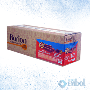 ROLO WAFER BARION COBERTURA CHOCOCOLATE AO LEITE COM 1.6KG