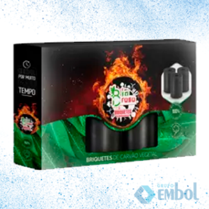 CARVÃO VEGETAL BIOBRASA BRIQETE 1,6KG