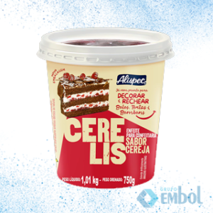 CEREJA ALISPEC CERELIS COM 750G / 1,01KG