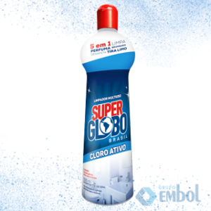 LIMPADOR MULTIUSO SUPER GLOBO CLORO ATIVO C/ 500ML