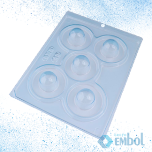 FORMA BWB BOMBOM 20G 5 CAVIDADES COM 7 PEÇAS