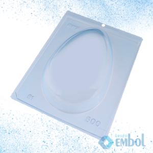 FORMA BWB OVO LISO 500G 1 CAVIDADE COM 3 PEÇAS
