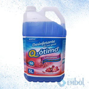 DESINFETANTE Q-ÓTIMO LAVANDA OFFICER 5L