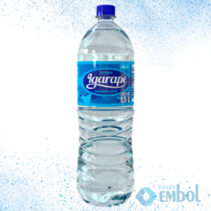 ÁGUA MINERAL SEM GÁS IGARAPÉ 1,5L