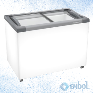 FREEZER METALFRIO HORIZONTAL NF30 292L VIDRO 220V